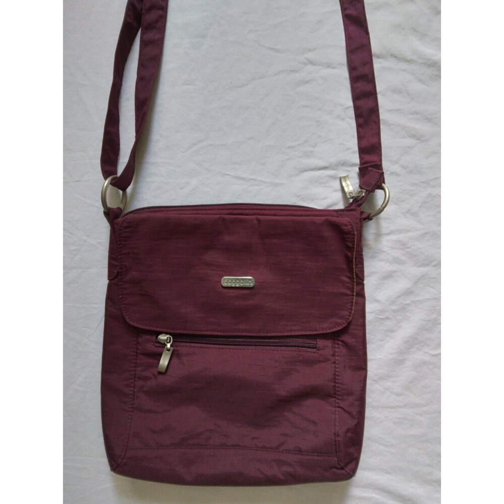 Baggallini Crossbody Bag Purse Handbag Adjustable Strap Lightweight Purple